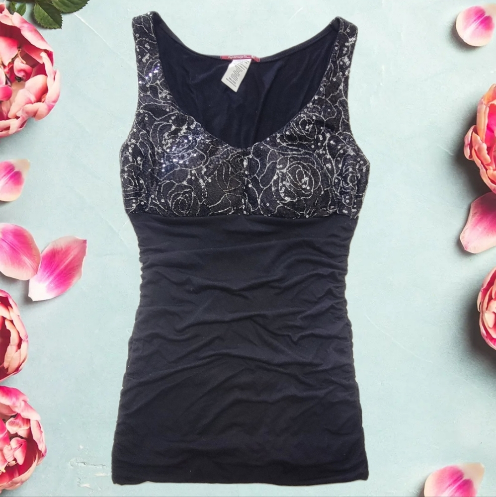 Vintage Y2K Sequin Top